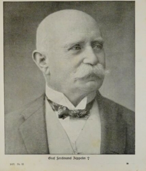 1917 - alter Druck - Graf Ferdinand Zeppelin